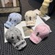 Chrome Hearts Embroidered Baseball Hat Washed Versatile Duck Tongue Hat