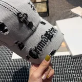 Chrome Hearts Embroidered Baseball Hat Washed Versatile Duck Tongue Hat