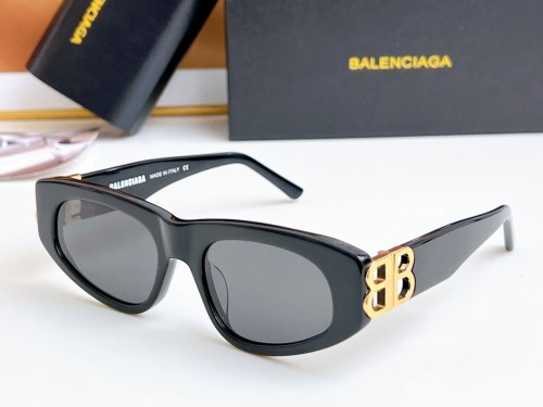 Balenciaga Classic Double B Logo Sunglasses Size: 53-19-135