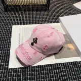 Chrome Hearts Embroidered Baseball Hat Washed Versatile Duck Tongue Hat