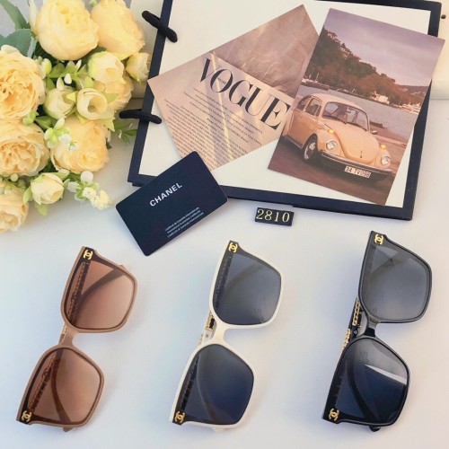 Chanel New Small Fragrant Fashion Sunglasses