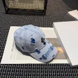 Chrome Hearts Embroidered Baseball Hat Washed Versatile Duck Tongue Hat