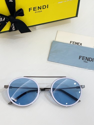 Fendi Fashion Flying Mirror Versatile Sunglasses