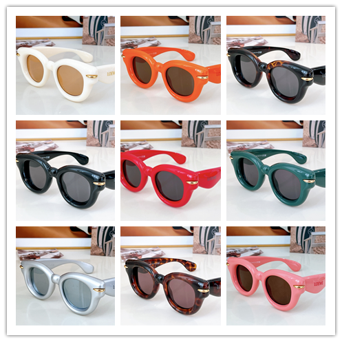 Loewe Fashion Nylon Inflatable Round Sunglasses Size: 46-23-145