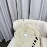 Dior Simple Fashion Logo Embroidered Knitted Sweater Pullover