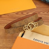 Louis Vuitton Fashion Trio Double Sided Belt 20MM