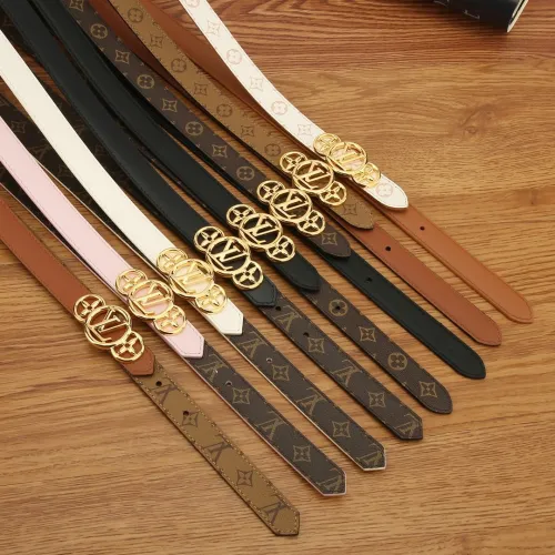 Louis Vuitton Fashion Trio Double Sided Belt 20MM