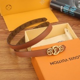 Louis Vuitton Fashion Trio Double Sided Belt 20MM