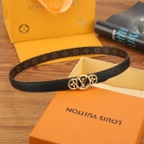 Louis Vuitton Fashion Trio Double Sided Belt 20MM