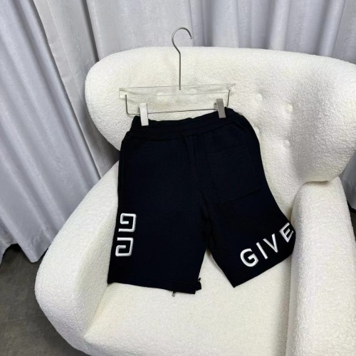 Givenchy Fashion Classic Big Logo Embroidered Knitted Shorts