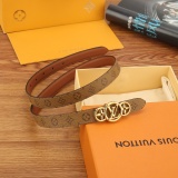 Louis Vuitton Fashion Trio Double Sided Belt 20MM