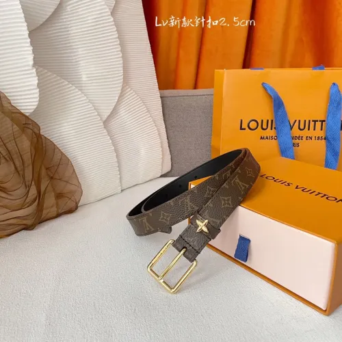 Louis Vuitton Classic Print Belt 25MM