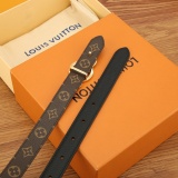 Louis Vuitton Fashion Trio Double Sided Belt 20MM