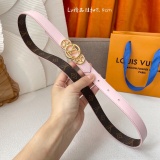 Louis Vuitton Fashion Versatile Belt 20MM