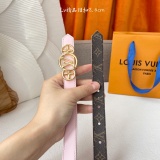 Louis Vuitton Fashion Versatile Belt 20MM