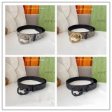 Gucci Classic Embossed Belt 40MM