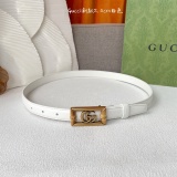 Gucci Fashion Square Buckle Belt 20MM