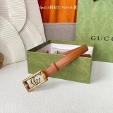 Gucci Fashion Square Buckle Belt 20MM