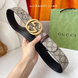 Gucci Classic Embossed Belt 40MM