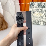 Dior Classic Embossed Belt 35MM
