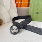 Gucci Classic Embossed Belt 40MM