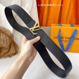 Louis Vuitton Classic Embossed Belt 40MM
