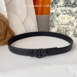 Dior Classic Embossed Belt 35MM