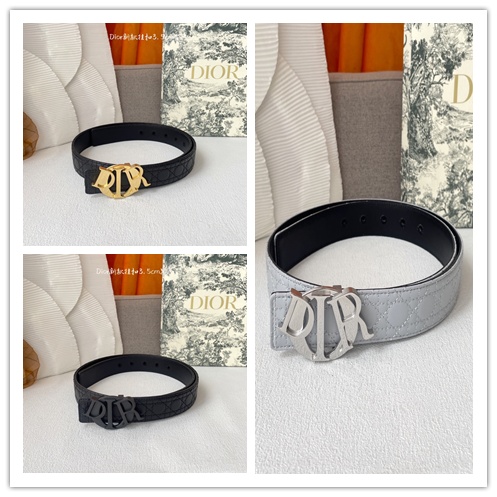 Dior Classic Embossed Belt 35MM