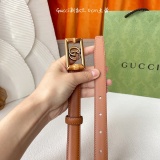 Gucci Fashion Square Buckle Belt 20MM