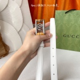 Gucci Fashion Square Buckle Belt 20MM