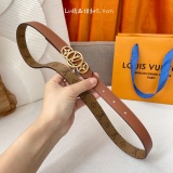 Louis Vuitton Fashion Versatile Belt 20MM