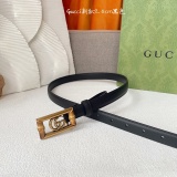 Gucci Fashion Square Buckle Belt 20MM