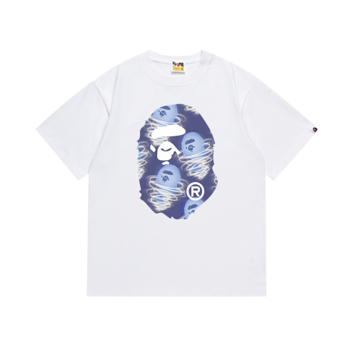 BAPE/A/Bathing Ape High Street Printed Short Sleeve Unisex Casual Versatile T-shirt