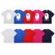 BAPE/A/Bathing Ape Classic Printed Short Sleeve Unisex Casual Versatile T-shirt
