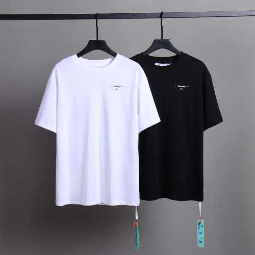 Off White Fashion Classic Logo Printed T-shirt Casual Simple Short Sleeve