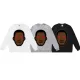 BAPE/A/Bathing Ape x KID CUD Cartoon Character Print Pullover Sweater Unisex Casual Loose Sweatshirt