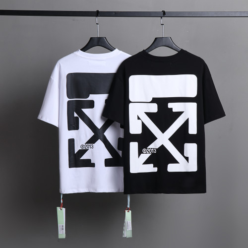 Off White Classic Logo Arrow Short Sleeve Unisex Casual Street T-shirt