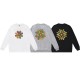 BAPE/A/Bathing Ape Milo Colorful Printed Pullover Sweater Unisex Casual Loose Sweatshirt