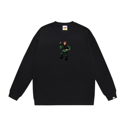 BAPE/A/Bathing Ape Classic Print Pullover Hoodie Unisex Casual Loose Sweatshirt
