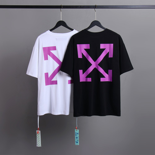 Off White Fashion Artistical Printed Unisex Casual Street T-shirt