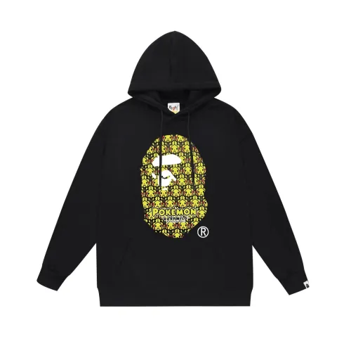 BAPE/A/Bathing Ape Bikachu Printed Hoodie Unise Casual Sweatshirt