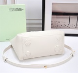 Off White Classic Fashion Handbag Metal Logo Shoulder Bag Size：36*26*13CM