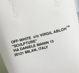 Off White Fashion Classic Bucket Bag Letters Handbag Size:28*29*10CM