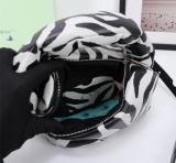 Off White New Leopard Print Crossbody Bag Sizes:27*12*14CM