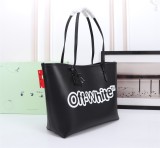 Off White New Style Cowhide Shopping Bag Large Handbag