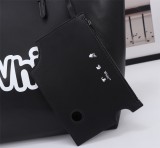 Off White New Style Cowhide Shopping Bag Large Handbag