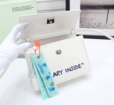Off White Fashion Cross Body Graffiti Lettering Shoulder Bag