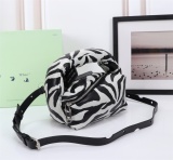 Off White New Leopard Print Crossbody Bag Sizes:27*12*14CM