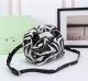 Off White New Leopard Print Crossbody Bag Sizes:27*12*14CM