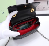 Off White Fashion Metal Arrow Handbag Women's Shoulder Bag Size:18*12*9CM